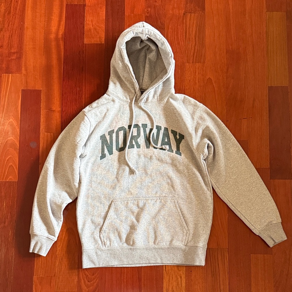 Brandy Melville Gray Hoodie Sweater